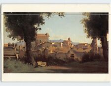 Postcard View from the Farnese Gardens Jean Baptiste Camille Corot Rome Italy picture