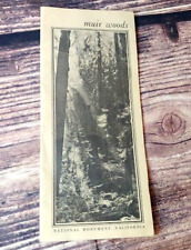 1966 Muir Woods CA Pamphlet Brochure  picture