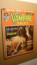 VAMPIRE TALES 1 *FIRST SOLO MORBIUS AND ORIGIN* CREEPY EERIE FAMOUS MONSTERS picture