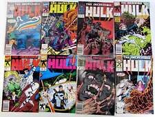 The Incredible Hulk Lot of 8 #355,375,357,385,386,395,358,374 Marvel 1989 Comics picture