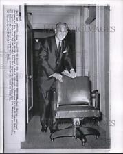 1960 Press Photo Democratic National Chairman Paul Butler at Biltmore Hotel, CA picture