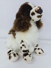 Bass Pro Shop English Springer Spaniel Dog Plush White w/ Brown Spots picture