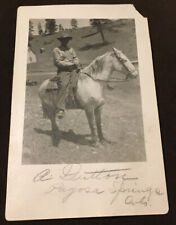 c1910 Cowboy A Dutton Pagosa Springs Colorado RPPC Real Photo Postcard  picture