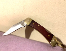 Vintage Uncle Henry Schrade+ LB-1 Lockback Mini Pocket Knife USA -- Great picture
