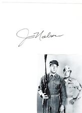 Jim Nabors signed card picture