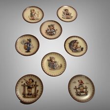 8 Hummel Mini Reproduction Various Editions Of 25 Plate Motif Goebel Germany picture