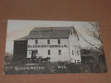 BLOOMINGTON NEBRASKA - 1918-1920'S ERA REAL-PHOTO POSTCARD - MILLS BUILDING picture