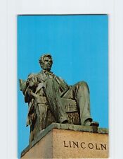Postcard Lincoln Statue Hodgenville Kentucky USA picture