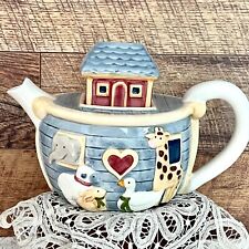 Noah's Ark Teapot Susan Winget for Certified International picture