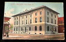 Vintage Post Office Building Fort Dodge Iowa c1910 Postcard Streetview picture