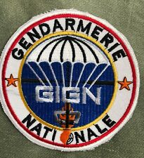 PATCH: GIGN FRANCE GENDARMERIE NATIONALE, Army Special Forces, Embroidery, New  picture