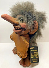 Nyform Ny Form Norway Art Troll No 186 Handmade Vintage Doll w Tag Torgersen picture