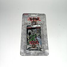 Yugioh Enemy of Justice Blister Booster Pack 1st First Edition Yu-Gi-Oh picture