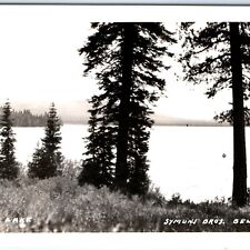 c1940s Diamond Lake, OR Resort Campground RPPC Real Photo Symons Bros Bend A160 picture