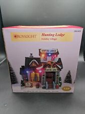 Crosslight Hunting Lodge Holiday Village LED Table Christmas Decoration- NOB picture