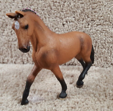 2016 Schleich Retired Brown Dressage Hanoverian Mare Horse Brown Figure 5