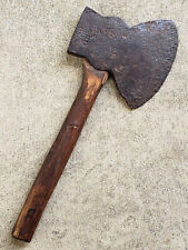 RARE Antique 19th C JB STOHLER Signed HAND FORGED BROAD AXE PA Cross  picture