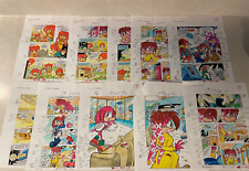 KNUCKLES #16 ART original color guides SONIC HEDGEHOG RARE Complete 22 pages picture