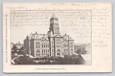 Court House Pottsville Pennsylvania 1906 Antique Postcard picture