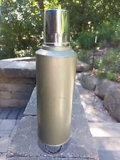 Vintage Aladdin Stanley 2 Quart Metal Thermos A-9458 100 CUP  picture
