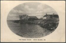 Postcard The Pearl House Orrs Island Maine sent to Webster Massachusetts 1921 picture