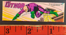 Lex Luthor 1979 DC Universe Vending Strip Midgee Sticker Card (NM) picture