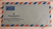 Vintage Letterhead Airmail Envelope SHERATON FRANKFURT Hotel Germany Luftpost picture