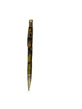 Vintage Morrison's Mechanical Pencil 1/40 14k Green/Tan/Black Ebonite picture