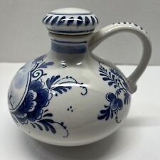 Vintage Zenith Made in Holland BOLS Hand Painted Decanter Delft Blue 6814-2 picture