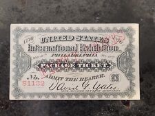 1876 US Centennial Exposition in Philadelphia 50 Cent Ticket picture