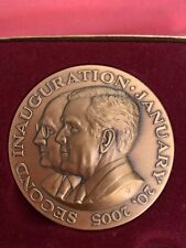 2005 George Bush/ Dick Cheney 2nd Inauguration Type 2 Reverse Bronze Medal picture