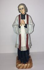 Vintage 16” Statue St John Vianney Patron Saint Priests RARE picture