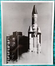 1966 USAF Titan III-C Missile Launch 8x10 Official Press Photo Vandenberg AFB CA picture