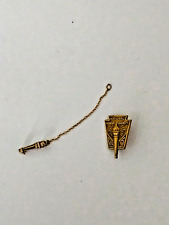 Vintage National Honor Society ~ Gold Tone Lapel Pin ~ Stamped B GF  7/8
