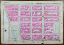 1916 FLAT IRON UNION SQUARE ST FRANCIS XAVIER MANHATTAN NEW YORK CITY Street Map picture