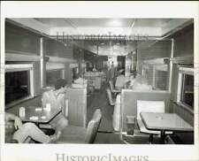 1980 Press Photo Rebuilt Lounge Car of Amtrak Crescent - afa61182 picture