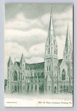 Pittsburgh PA-Pennsylvania, St Peter's Cathedral, Antique Vintage Postcard picture