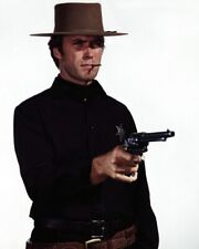 Clint Eastwood 8x10 Real Photo Hang 'Em High With Gun picture