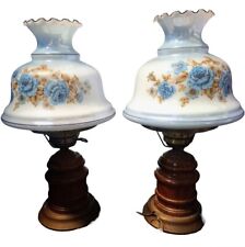 PAIR OF VINTAGE HURRICANE  LAMPS  picture