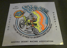 ADRA Gila Bend Grand Prix 1982 Decal Sticker 4