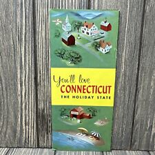 Vintage You'll Love Connecticut The Holiay State Brochure picture