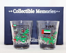United Arab Emirates Dubai Souvenir Boxed Shot Glass Set (Set of 2) picture
