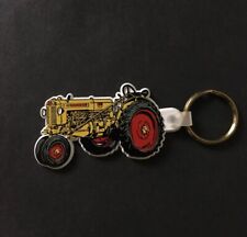 Vintage Keychain MINNEAPOLIS MOLINE Rubber Tractor Fob Key Ring MADE IN USA picture
