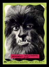 1969 Philadelphia Dark Shadows #66 Werewolf VG/EX picture