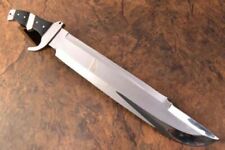 HANDMADE D2 STEEL BLADE BIG HEFTY PREDATOR BOWIE | CAMPING KNIFE | HUNTING KNIFE picture