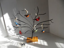 Longaberger Backyard Collectors Club Wrought Iron Tree with 6 Bird Ornaments picture