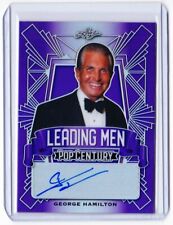 George Hamilton 2021 Leaf Pop Century Autograph Card # /20 Dynasty Godfather III picture