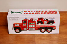 New 2015 Hess Fire Truck and Ladder Rescue *** Brand New in Box *** picture