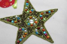 Beaded Jeweled Christmas STAR Ornament picture