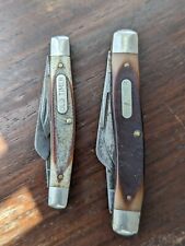 Lot of 2 Fixer Upper Vintage Schrade Old Timer Knife 180T & picture